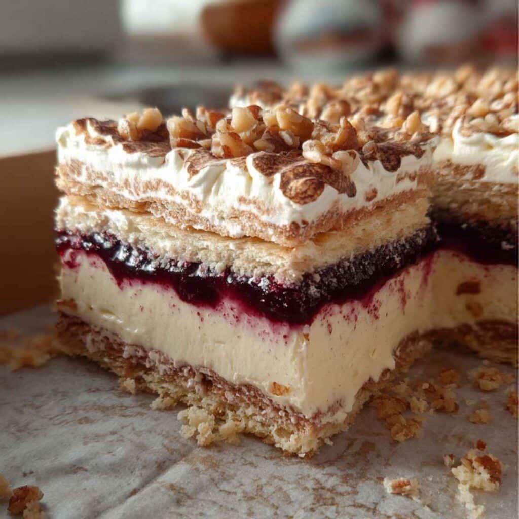 Pani Walewska (Pychotka) – klasyczne ciasto warstwowe