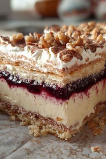 Pani Walewska (Pychotka) – klasyczne ciasto warstwowe