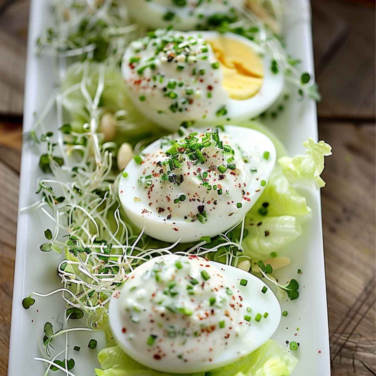 Jajka w sosie czosnkowym – klasyczna, aromatyczna przystawka