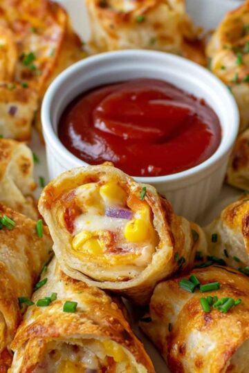 Zapiekane tortille z serem – idealna przekąska z piekarnika