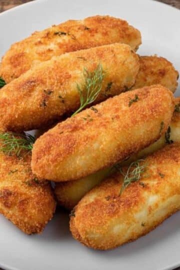 Krokiety ziemniaczane klasyczne – chrupiące i domowe