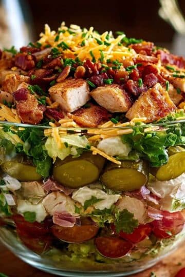 Sałatka Drwala – sylwestrowy hit z kurczakiem i boczkiem