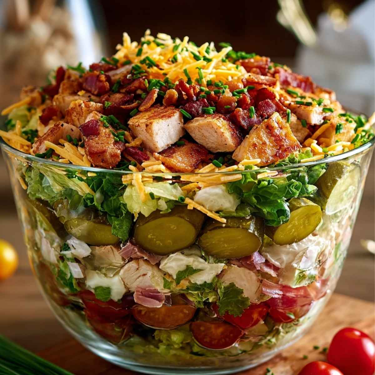 Sałatka Drwala – sylwestrowy hit z kurczakiem i boczkiem