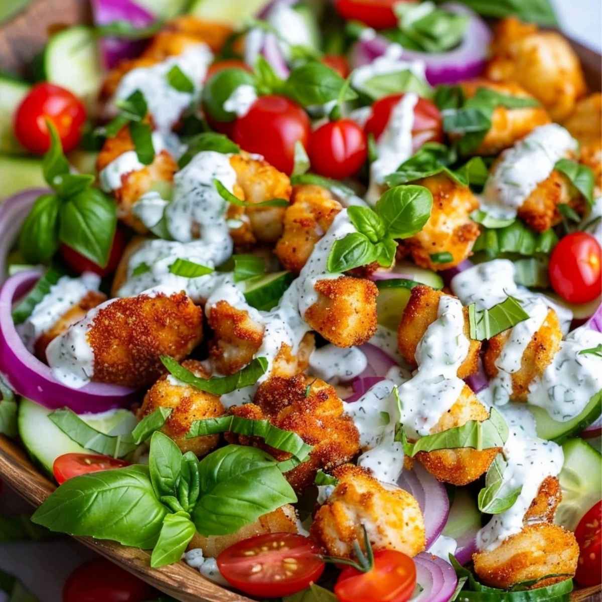 Sałatka Chrupiący Kurczak Deluxe – hit na Sylwestra i Nowy Rok