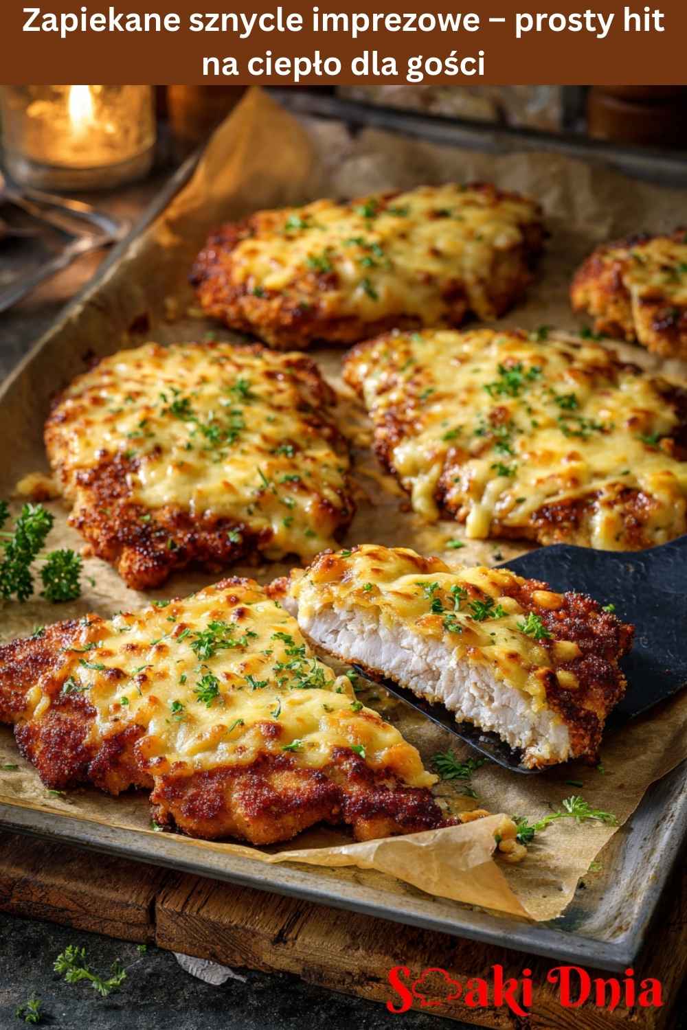 Zapiekane sznycle imprezowe – prosty hit na ciepło dla gości