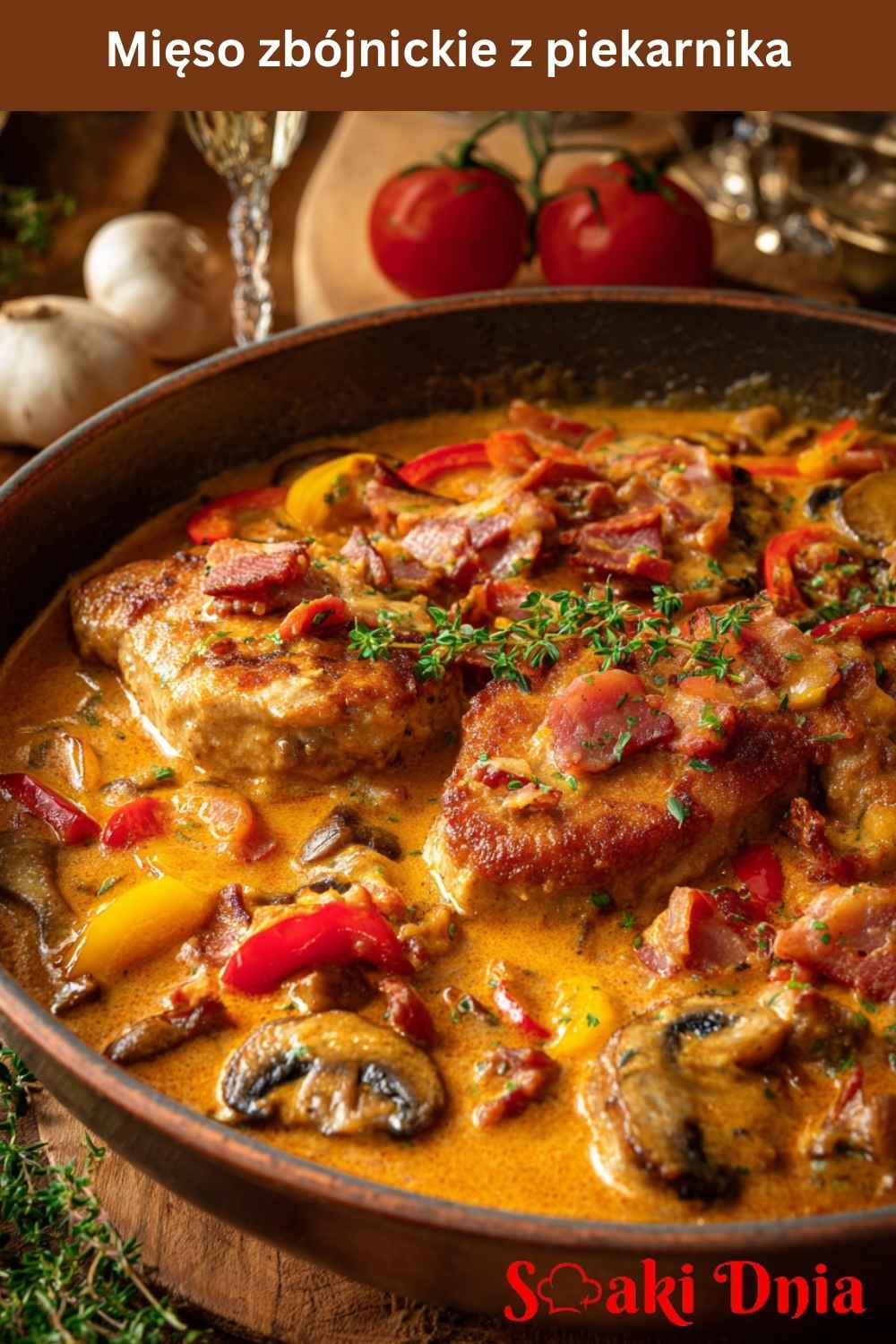 Mięso zbójnickie z piekarnika