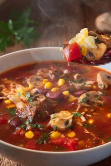 Meksykańska zupa gulaszowa – aromatyczny przepis krok po kroku 5 Meksykańska zupa gulaszowa
