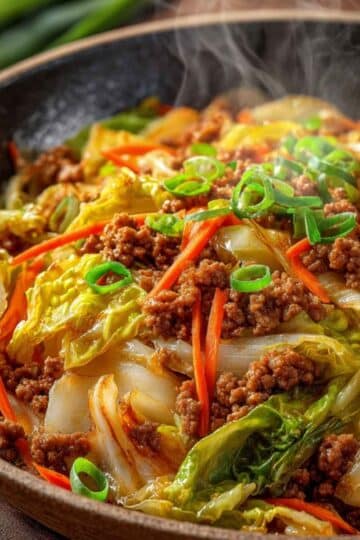 Kapusta pekińska z mięsem mielonym – szybki i sycący obiad z patelni 13 Kapusta pekińska z mięsem mielonym