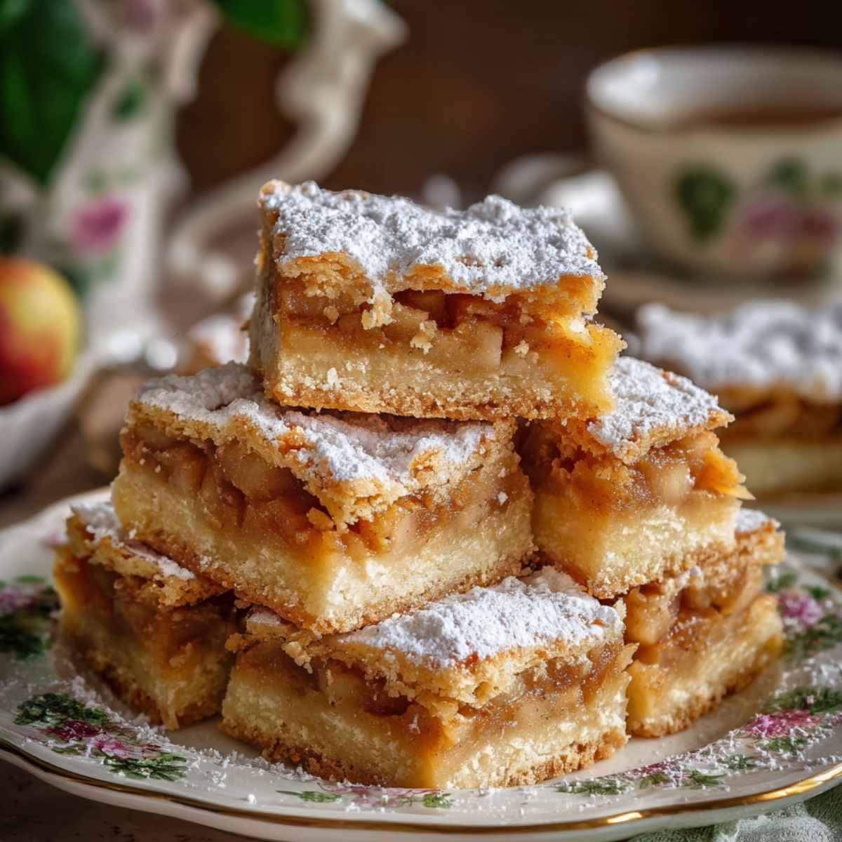 szarlotka na kruchym cieście