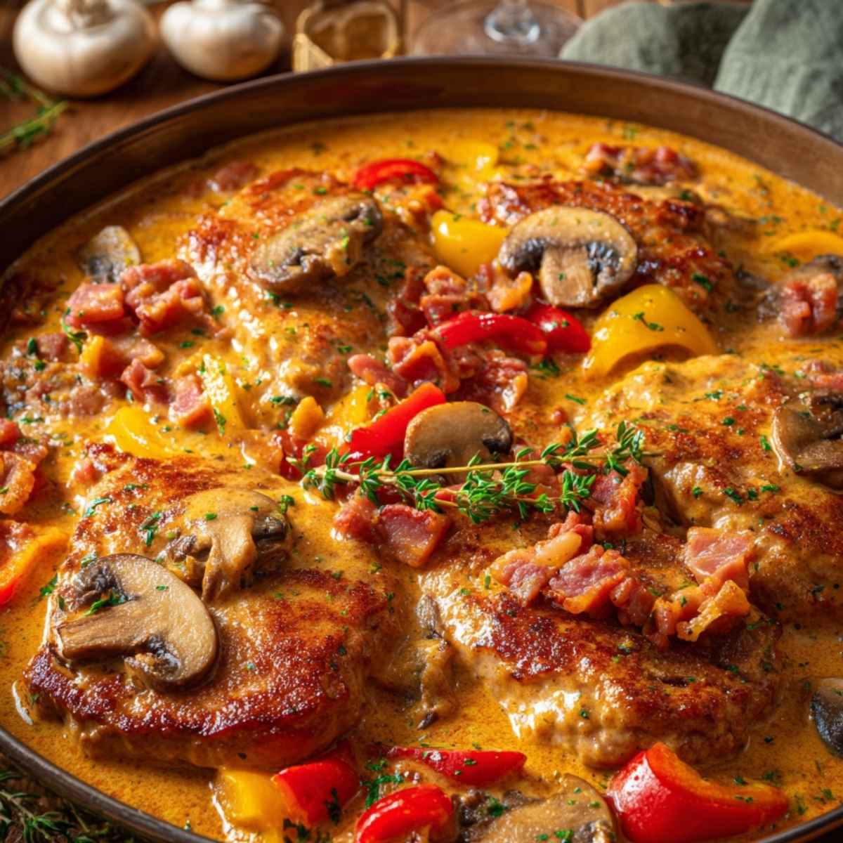 Mięso zbójnickie z piekarnika