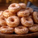 Klasyczne donuty drożdżowe z lukrem