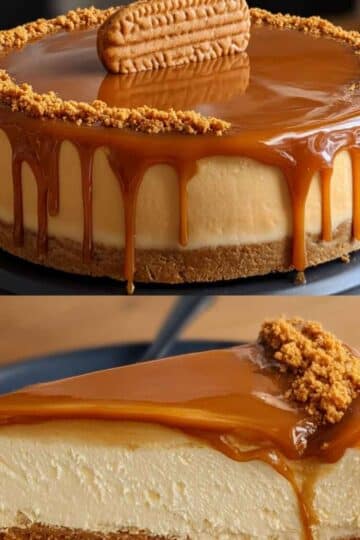 Sernik karmelowy na spodzie ciasteczkowym – przepis krok po kroku 5 Sernik karmelowy na ciasteczkowym spodzie