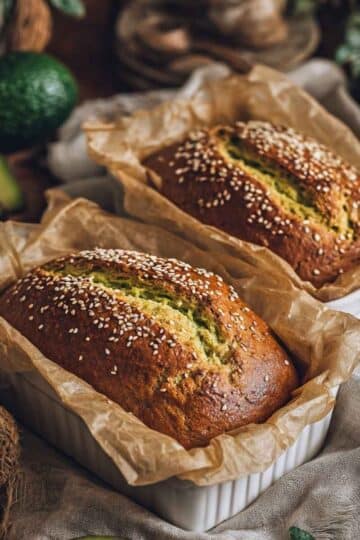 Chlebek z awokado (bez drożdży) – wilgotny, miękki i gotowy w 30 minut