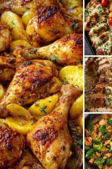 25 Pomysłów na Obiad z Kurczakiem – Szybko, Prosto i Pysznie 1 Kolekcja 25 sprawdzonych przepisów na dania z kurczakiem – od kremowych sosów po zapiekanki i obiady z ryżem. Idealne na szybki, domowy obiad.