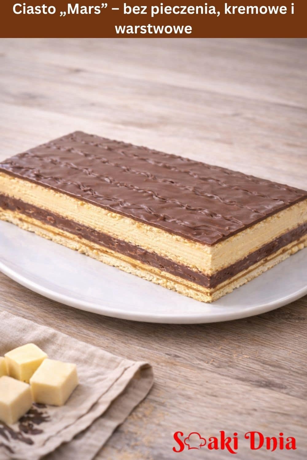 Ciasto „Mars” – bez pieczenia, kremowe i warstwowe