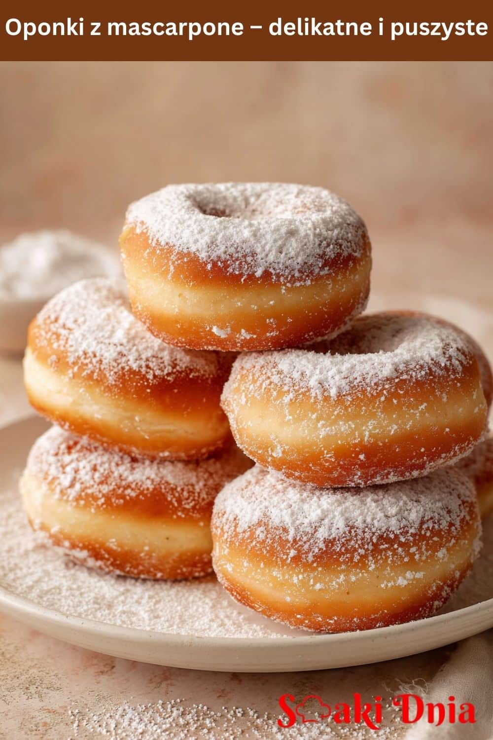 Oponki z mascarpone – delikatne i puszyste 4 Oponki z mascarpone – delikatne i puszyste