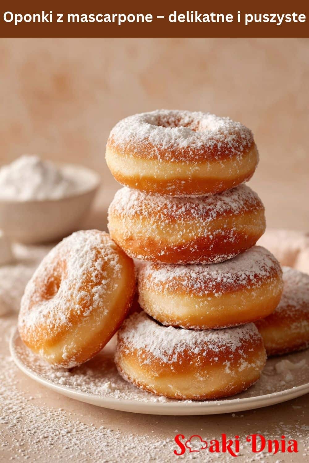 Oponki z mascarpone – delikatne i puszyste 3 Oponki z mascarpone – delikatne i puszyste