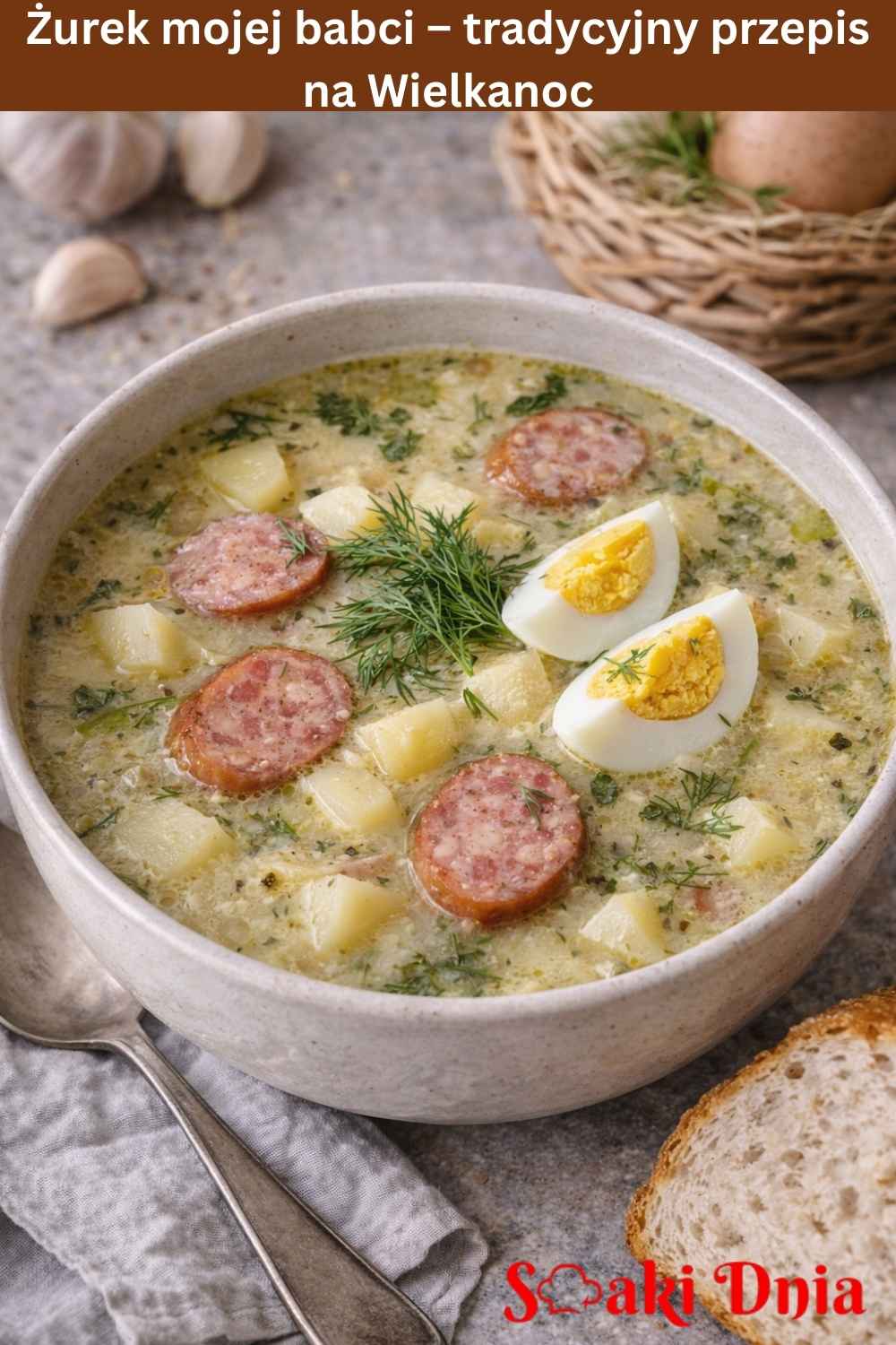 Żurek mojej babci – tradycyjny przepis na Wielkanoc 7 Żurek Mojej Babci na Wielkanoc