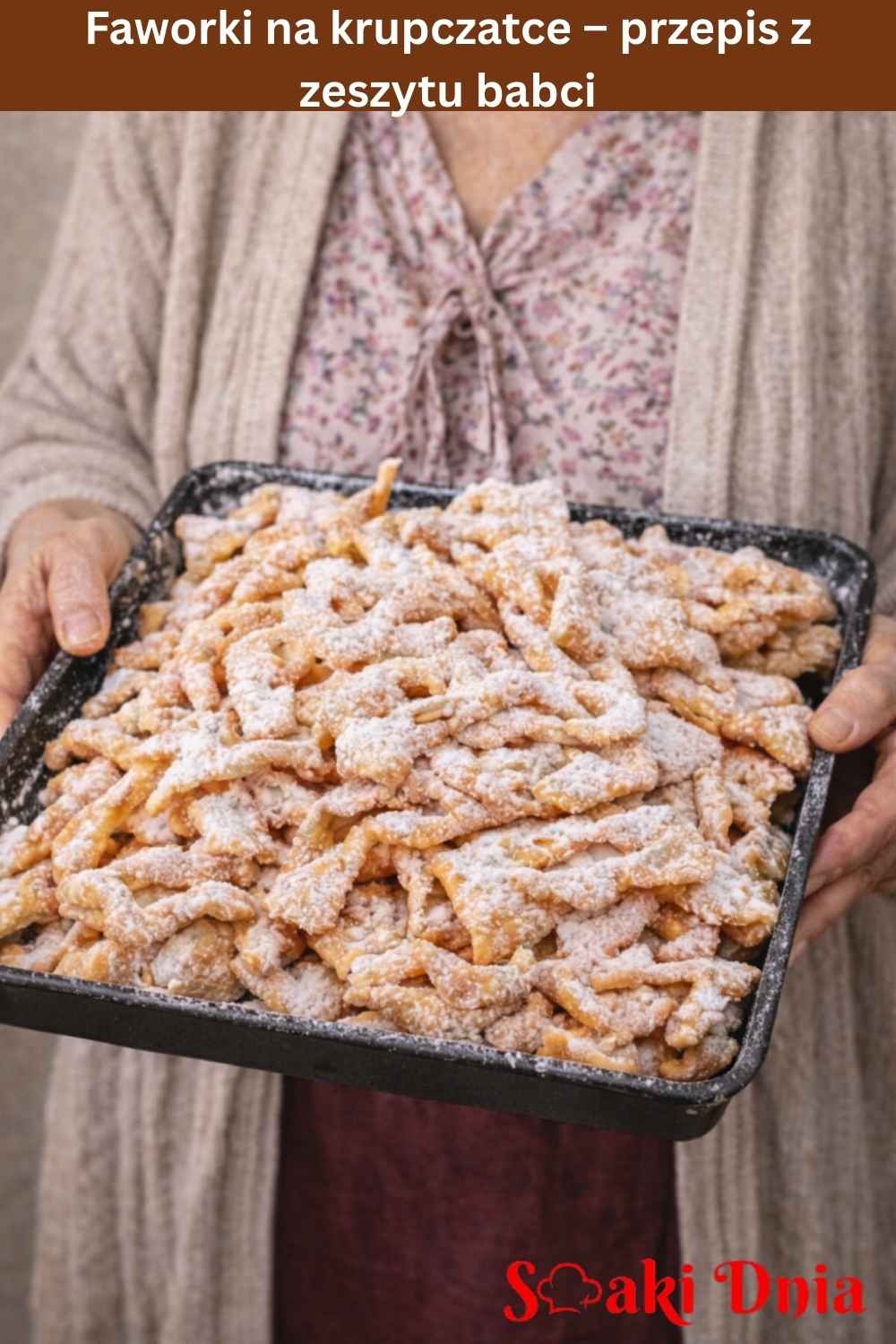 Faworki na krupczatce – przepis z zeszytu babci