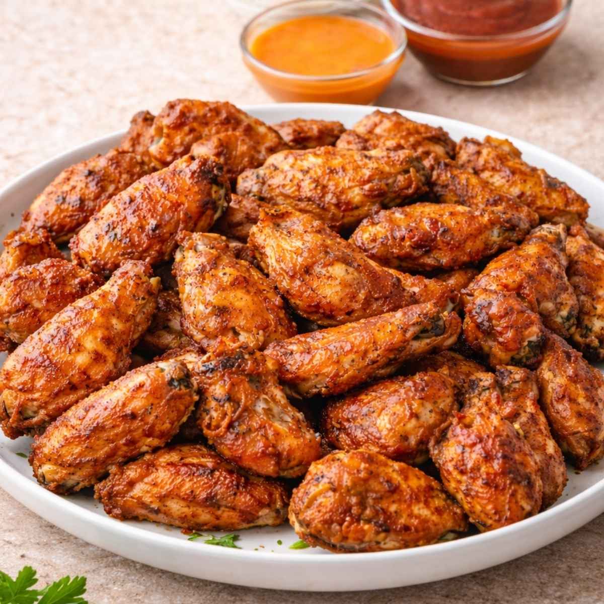 Chrupiące skrzydełka z piekarnika – bez smażenia