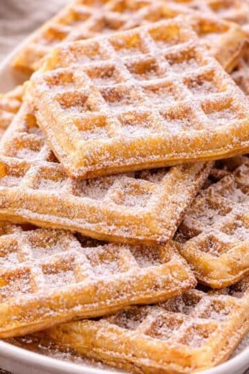 gofry mega puszyste i chrupiące