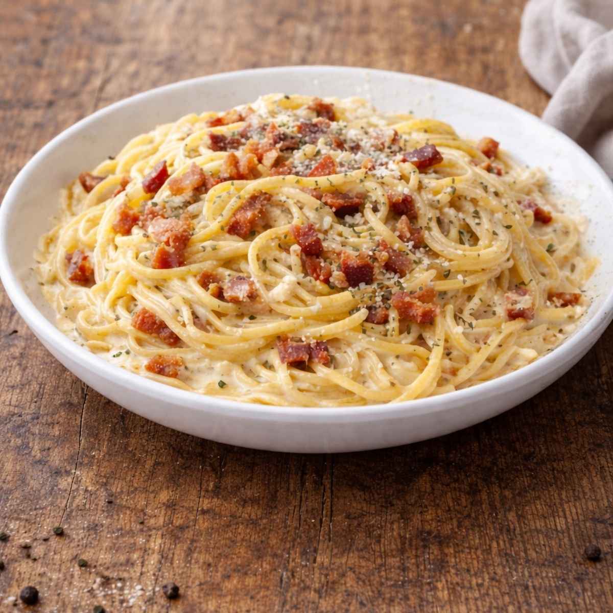 Spaghetti Carbonara – klasyczny przepis krok po kroku 5 Spaghetti Carbonara – klasyczny przepis krok po kroku