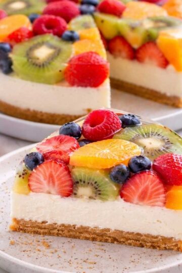 Sernik na zimno z owocami – prosty przepis 5 Sernik na zimno z owocami – prosty przepis