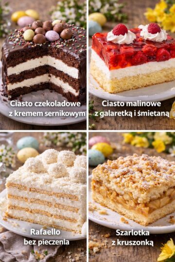 Ciasta na święta przepisy – 4 efektowne pomysły