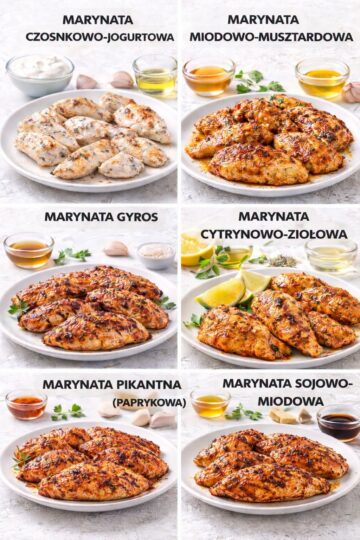 Marynaty do kurczaka przepisy – 6 pomysłów