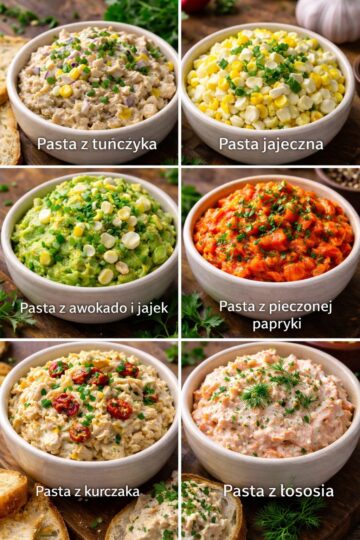 Pasty kanapkowe przepisy – 6 prostych pomysłów