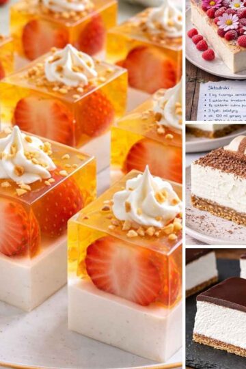 18 Wiosennych Ciast i Deserów, Które Zachwycają Lekkością i Kolorem