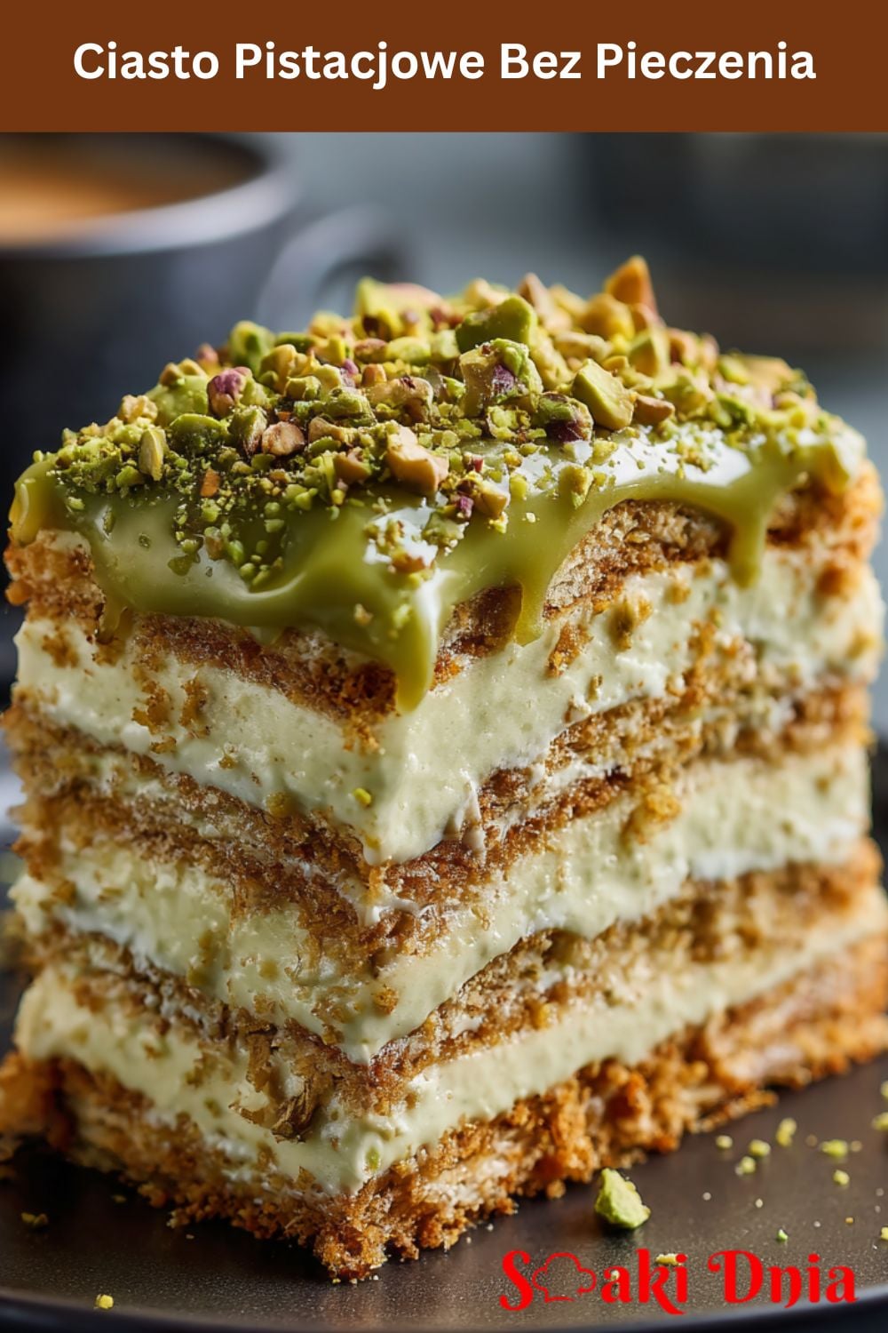 Ciasto Pistacjowe Bez Pieczenia