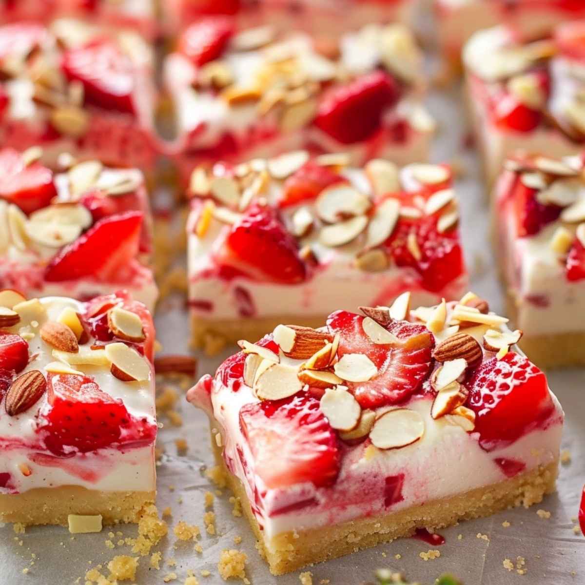 Kremowe ciasto z truskawkami bez pieczenia 5 Kremowe ciasto z truskawkami i białą czekoladą (bez pieczenia)