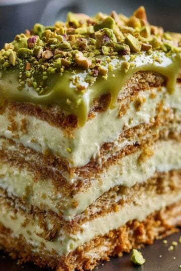 Ciasto Pistacjowe Bez Pieczenia