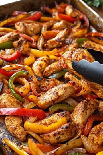 Kurczak fajita z jednej blachy. Soczysty obiad w 45 minut